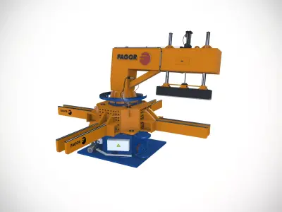 Strapping machine 3D model