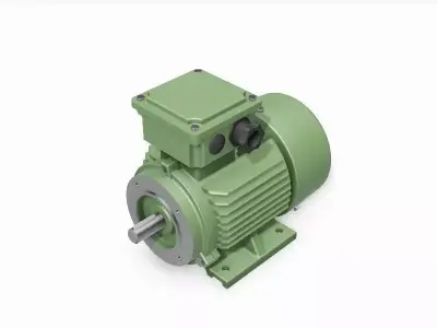80 B34a Top IEC electric motor - 3D CAD model 3D model