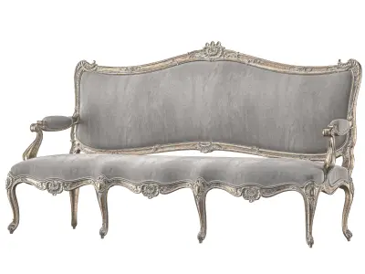 roberto rococo sofa art 732 3D model