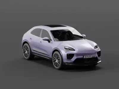 Porsche Macan 4 Electric Free 3D model