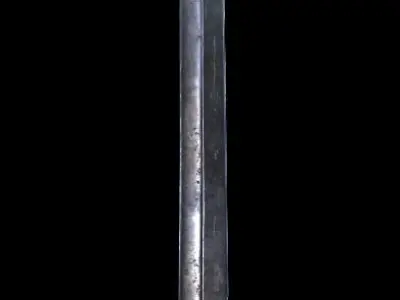 Mauser 1898 05 Bayonet Low-poly 3D model
