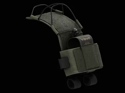TNVC Mohawk MK3 Gen 2 ANPVS-31 Battery Box Counterweight Low-poly 3D model