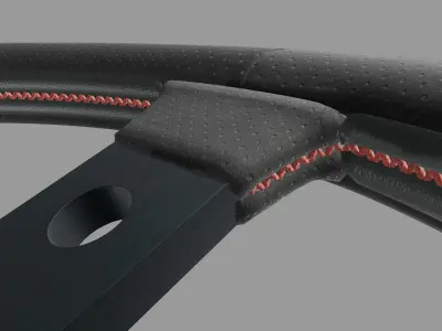 Car Steering Wheel Free 3D model