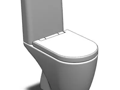 Toilet 3D print model purchase