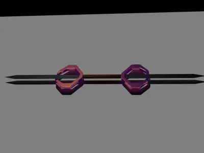 Mirror sword Free 3D model