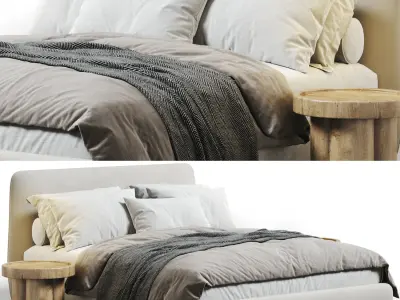 Greenwich Bed 3D model