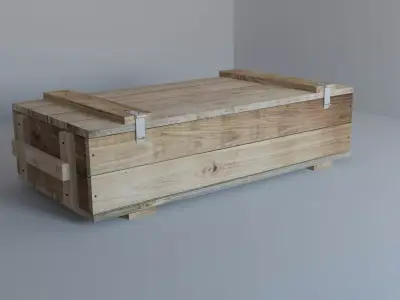 Military Box 3D model