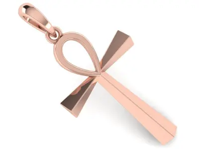 CROSS PENDANT CR161 3D print model