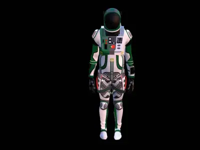 Astronaut Spacesuit Portugal 3D model
