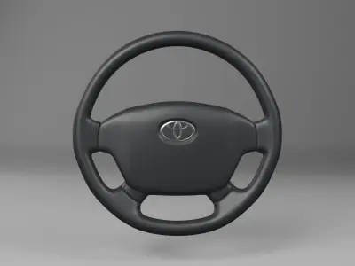 Toyota Steering Wheel 3D model