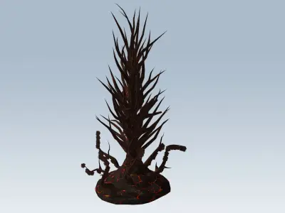 Tree sci-fi  3D model