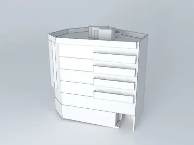 Building San Vicente Free 3D model