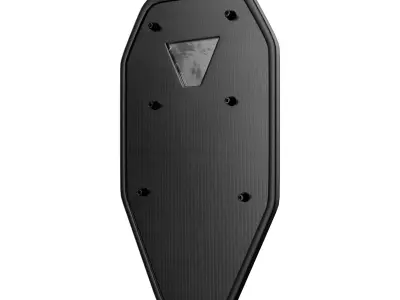 Lightweight Assault Shield PBR Low-poly 3D model