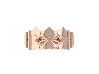 Wedding Ring  3D print model 305