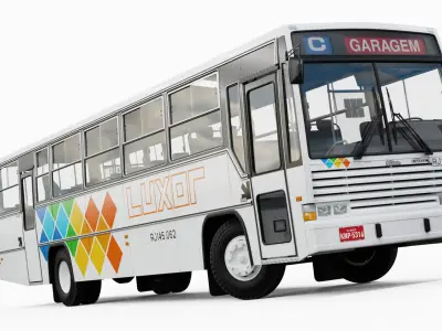 1991 Caio Padron Vitoria Luxor MB OF-1315 3D model
