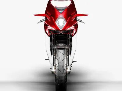 Motorcycle MV Agusta F3 Superbike High Quality 3D model
