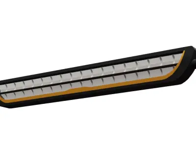 OZZ DRB1 P20 Lightbar Low-poly 3D model