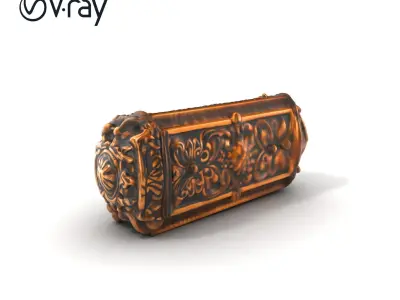 Ancient Bronze Artifact Decorative model pack Low-poly 3D model