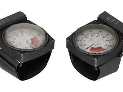 ALTIMETER MA2 30 Low-poly 3D model