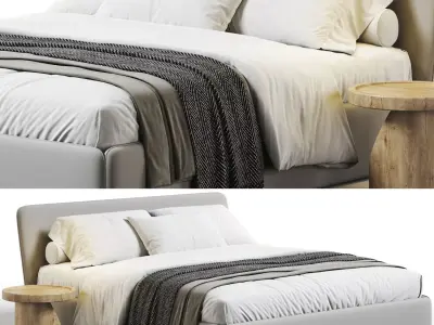 Bonaldo True Bed 3D model purchase