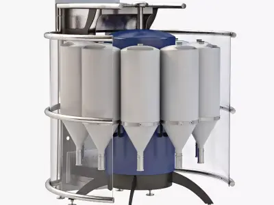 Micro Dosing System 3D model