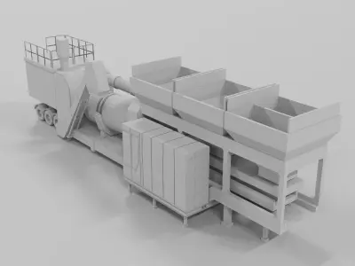 Ciber inova 1500c Wirtgen Group 3D model