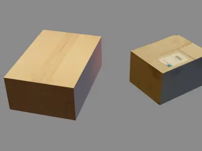 FPS Game Assets - Game Ready - PBR Low-poly 3D model