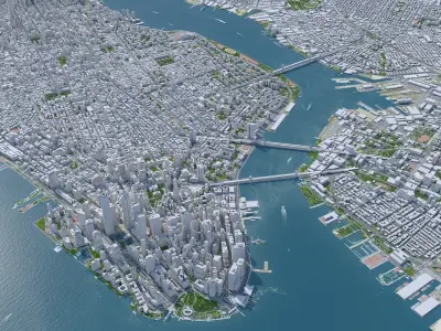  Manhattan in New York USA 