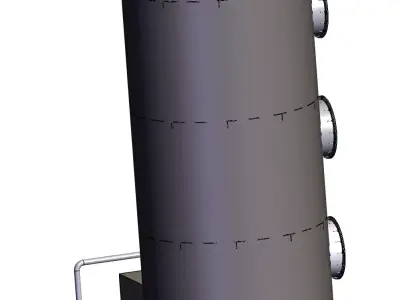 Spray scrubber 3D model