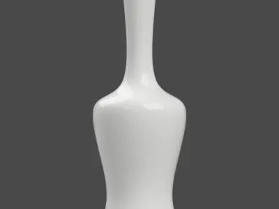 Chinese Antique Porcelain Series - Vase 6 3D print model