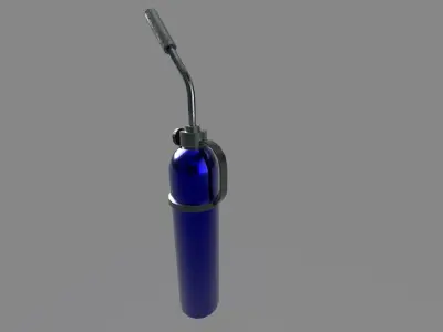  Blowtorch Tool Low-poly 3D model