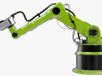 Industrial Robot 1 3D model