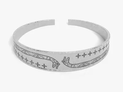-Viking Bracelet V1- 3D model