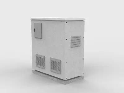 Electric Substation  3D model