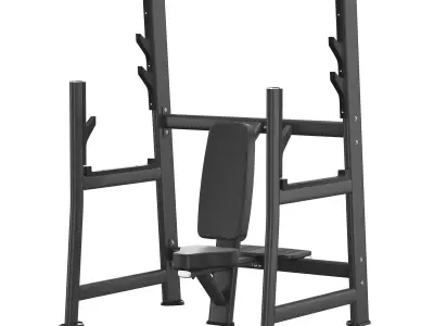 E-7051 Olympic Seated Bench 3D model