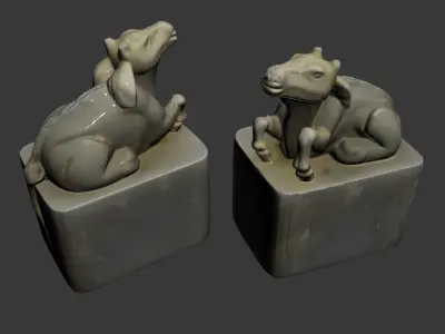 stamp 3D model