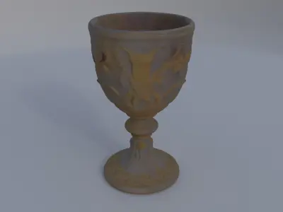 Ceremonial Wedding Chalice 3D model