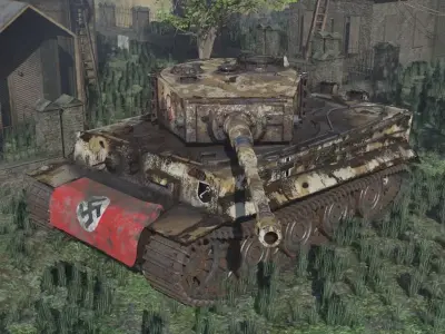Tiger IV Panzerkampfwagen 1 Division Free 3D model