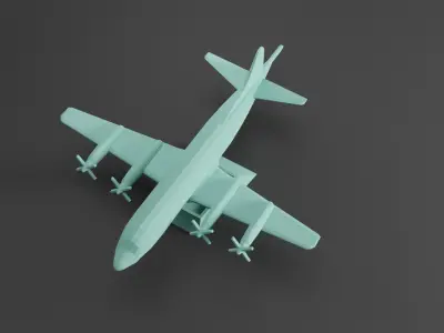 P-3 Orion 3D print model