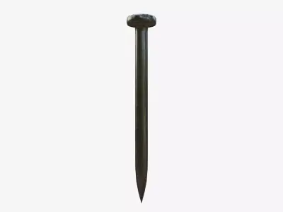 Metal Nail 3D Model 3D model
