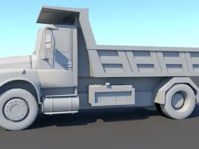 TaTa tipper sk 1212 model Low-poly 3D model