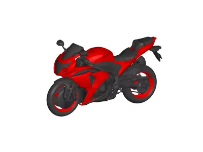 Suzuki R1000 3D model