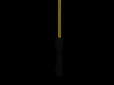 Fly Swatter Low-poly 3D model