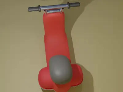 Scooter bike 3D model