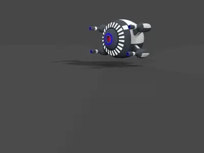 Sci Fi Drone 3D model 3