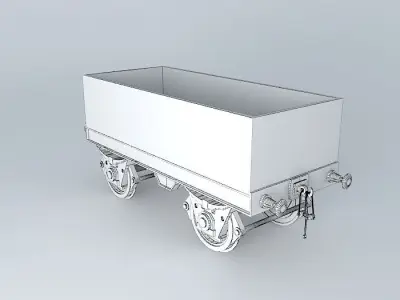 MORGAN Coal Wagon Free 3D model