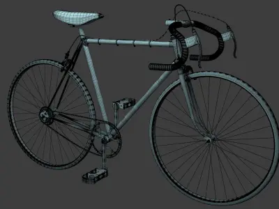 Bicycle 3D model 4