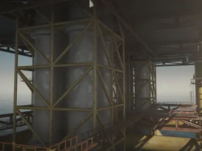 OILPLATFORM 3D model