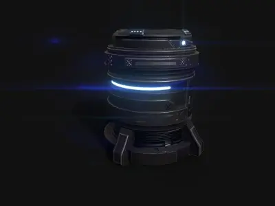 Advark Container Low-poly 3D model