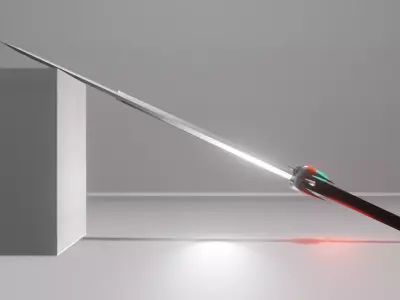 Ninja sword Free 3D model